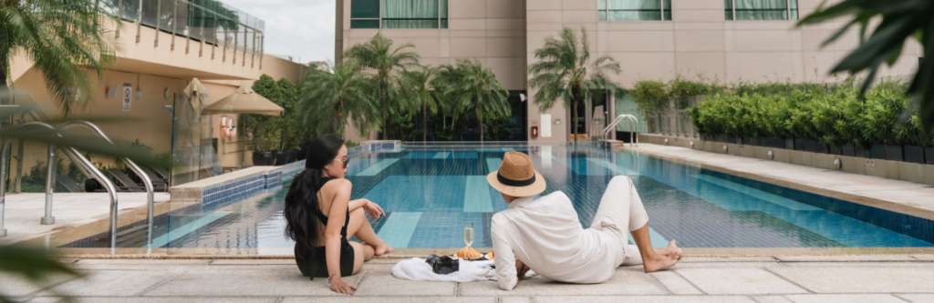 Pool _ InterContinental Saigon _ Vietnam family tour