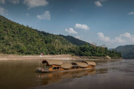 Laos river cruise tour