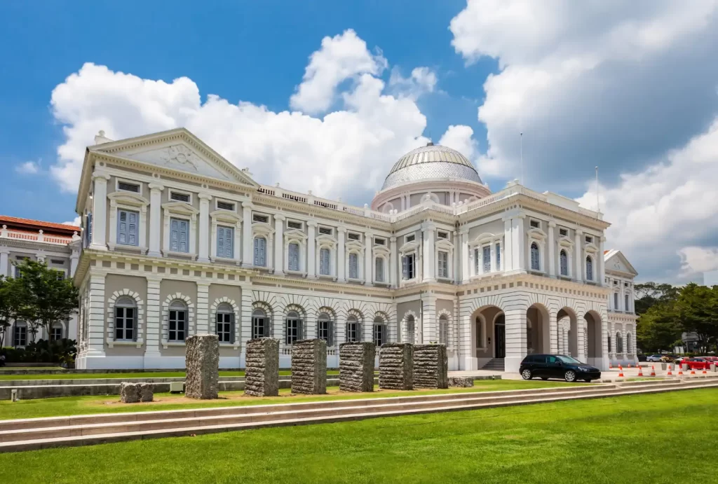 The National Museum of Singapore, showcasing the rich history and culture of Singapore through engaging exhibits.