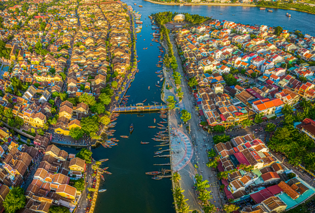 balloon ride in Vietnam