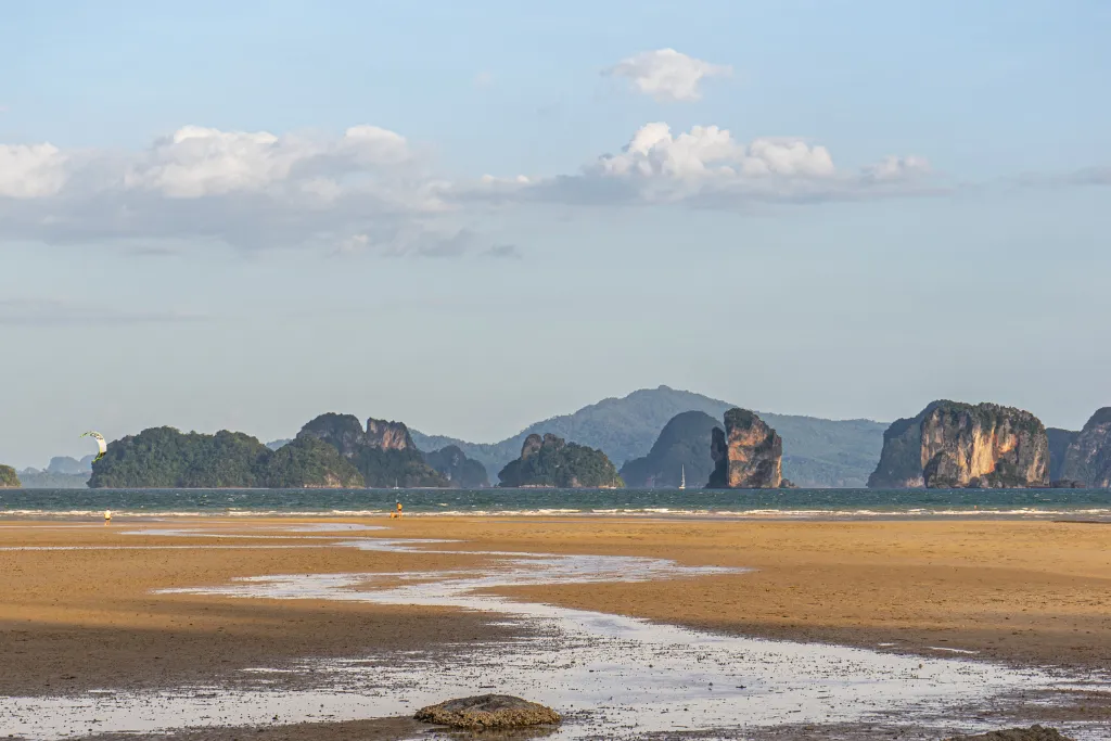 A majestic view of the iconic limestone islands in the Andaman Sea, showcasing an exclusive MICE and DMC destination in Thailand for unforgettable corporate events and incentive travel.