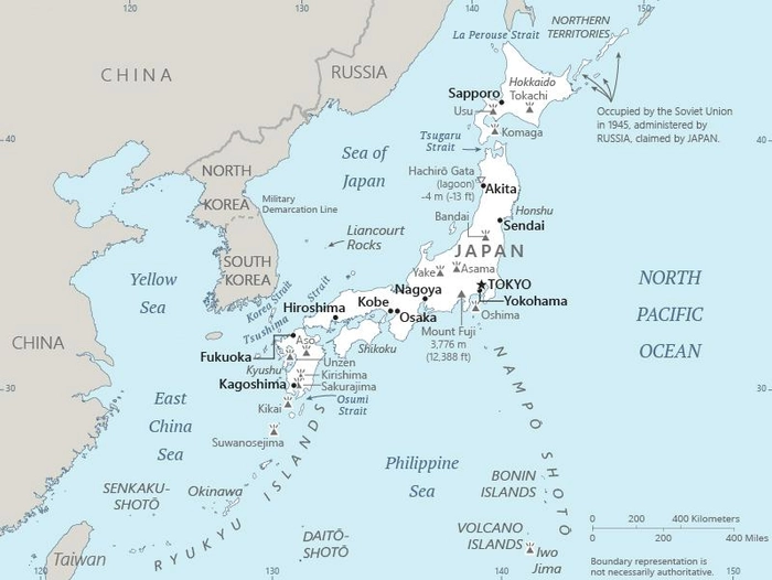 japan map for travel